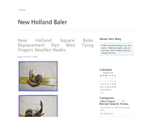 Tablet Screenshot of newhollandbaler.xyz